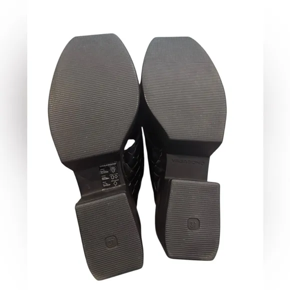 Vagabond Black Lindi Flatform Sliders 37