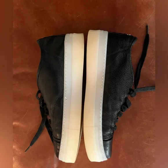 Valentino Black Leather Sneakers 10