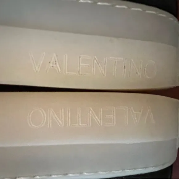 Valentino Black Leather Sneakers 10
