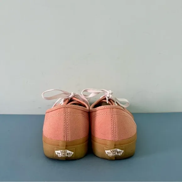 Vans Authentic Muted Clay Canvas Gum Sole Unisex Low Top Sneakers