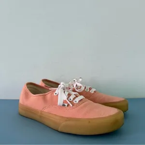 Vans Authentic Muted Clay Canvas Gum Sole Unisex Low Top Sneakers
