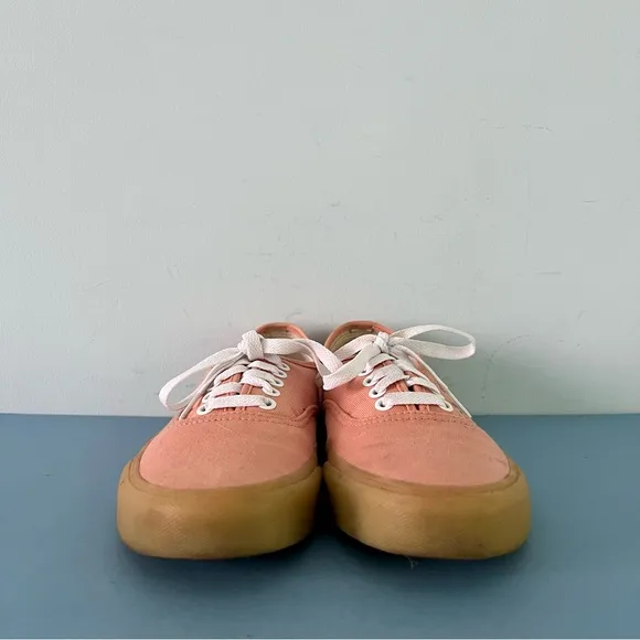 Vans Authentic Muted Clay Canvas Gum Sole Unisex Low Top Sneakers