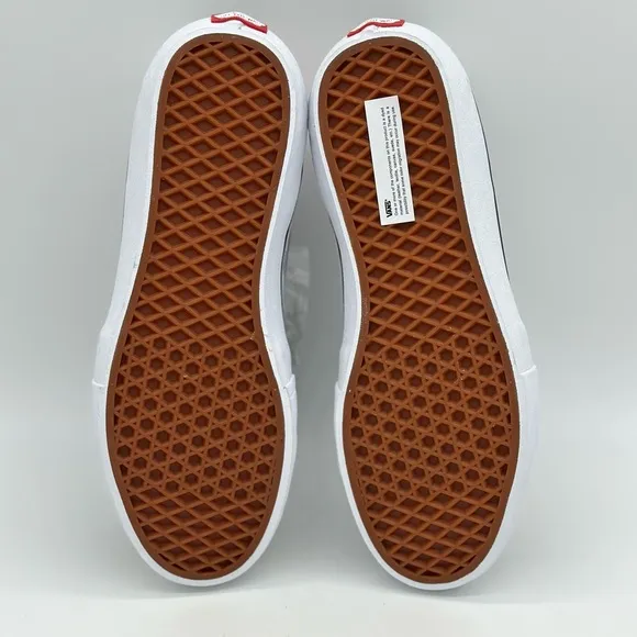 Vans Black and Red Checkered Sneakers