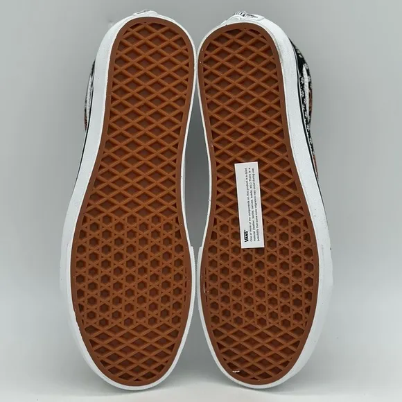 Vans Black and White Old Skool Sneakers with Iconic Side Stripe