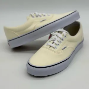 Vans Cream Canvas Sneakers