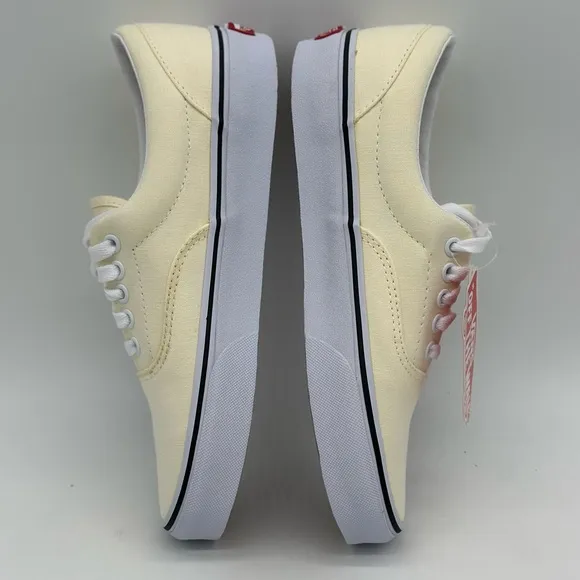 Vans Cream Canvas Sneakers