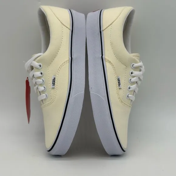 Vans Cream Canvas Sneakers