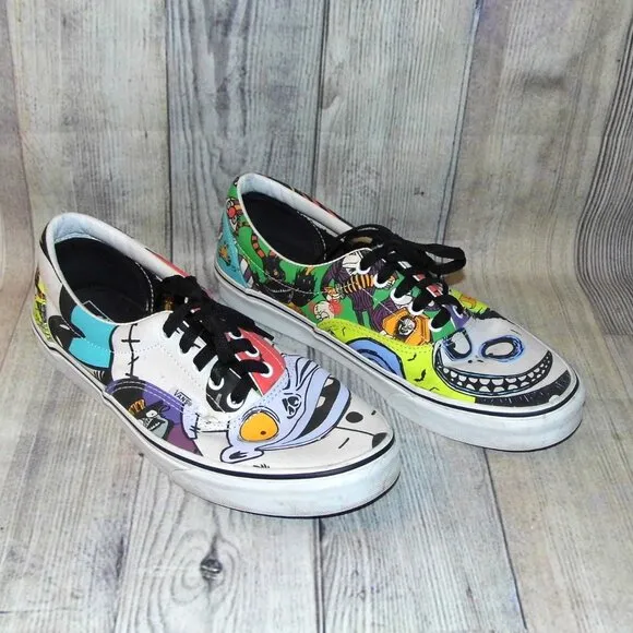 VANS Era The Nightmare Before Christmas Sneakers Mens Size 11.5