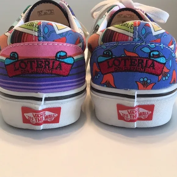 Vans Loteria Don Clemente Multi/True White Sneakers Men’s Sz 6