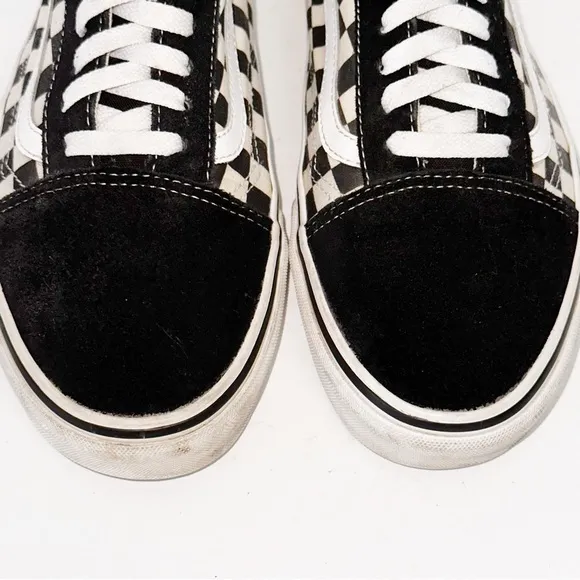 Vans Old Skool 36 DX Sz 10.5 Sneakers in black/check Lace-Up