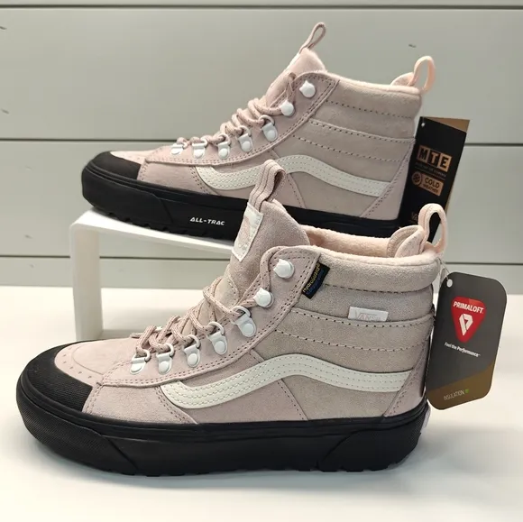 Vans SK8-Hi DR MTE-2 Rose Smoke All-Trac Weatherproof Comfy Warm Shoes Men's 6