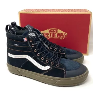 VANS Sk8-Hi MTE-2 Shoes High Top Black Khaki Suede Women’s Boots VN0A5KYCZF5