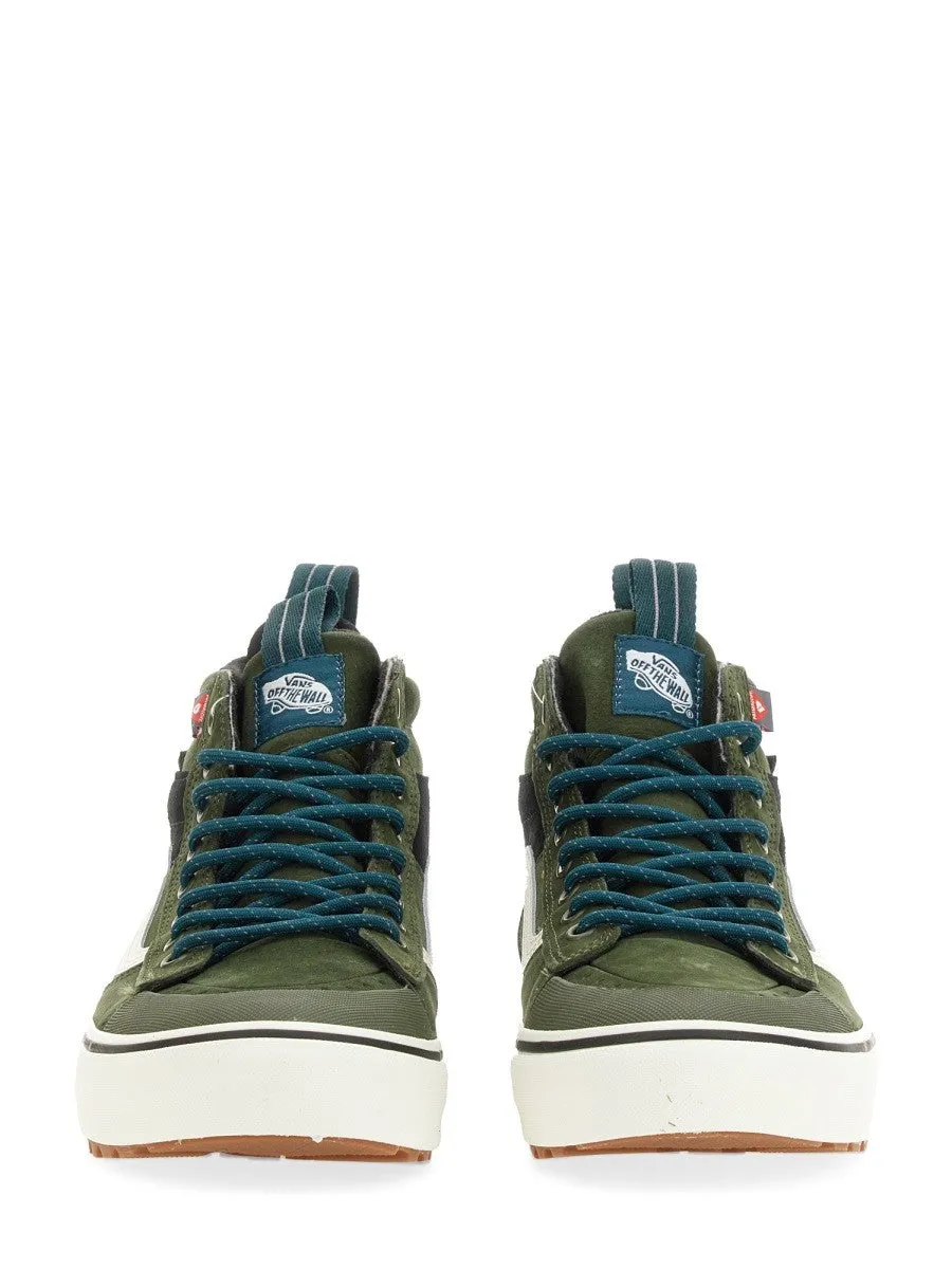 Vans Sk8-Hi MTE Green Suede High-Top Sneakers