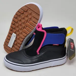 Vans Slip-On Hi Terrain V MTE-1 Shoes Boots Kids Size 2.5 Black Multi Color New