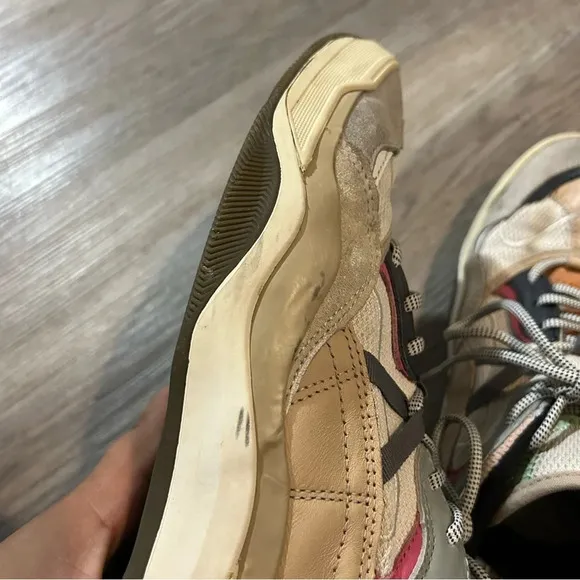 Vans Varix Wc Multi-color Leather LowTop Trainers Sneakers