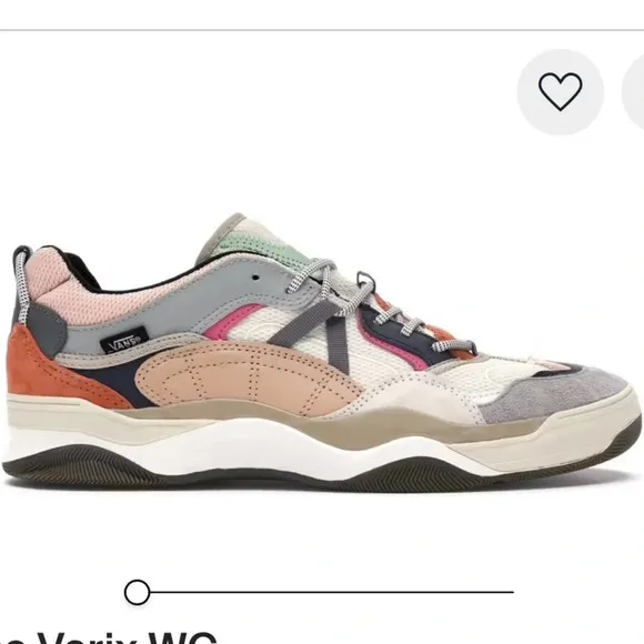 Vans Varix Wc Multi-color Leather LowTop Trainers Sneakers