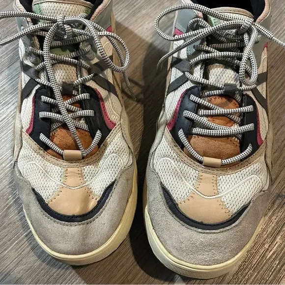 Vans Varix Wc Multi-color Leather LowTop Trainers Sneakers