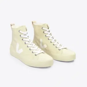 Veja Wata II Butter White High Top Sneakers Canvas Women's EU 36 US 5 UK 3 NEW