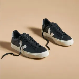 Veja women’s sneakers size 7 black and white classic Veja Campo Leather Sneakers