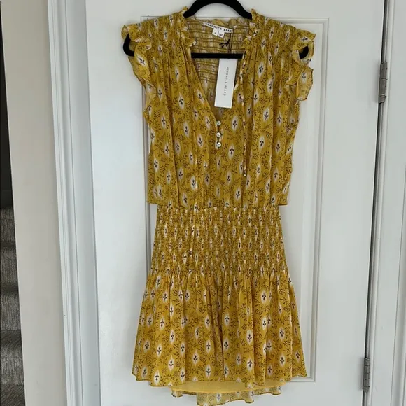 VERONICA BEARD Rayna Botanical Ikat sun dress