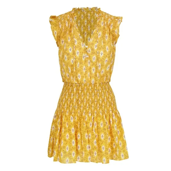 VERONICA BEARD Rayna Botanical Ikat sun dress