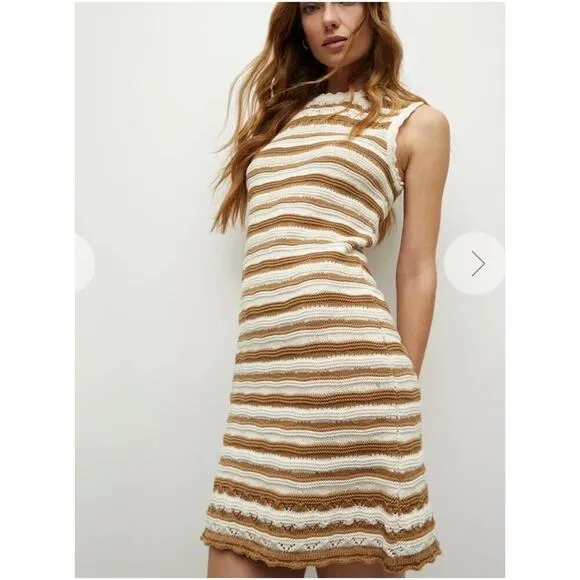Veronica Beard  Veronica Beard Templeton Crochet Dress Size Large
