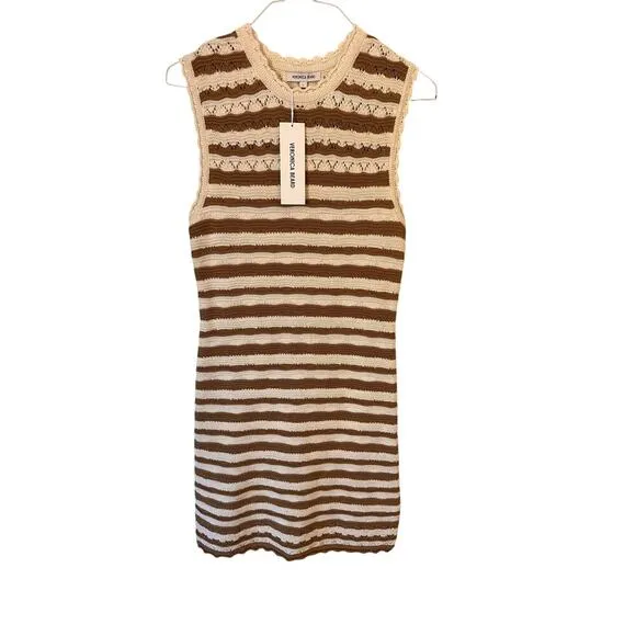 Veronica Beard  Veronica Beard Templeton Crochet Dress Size Large