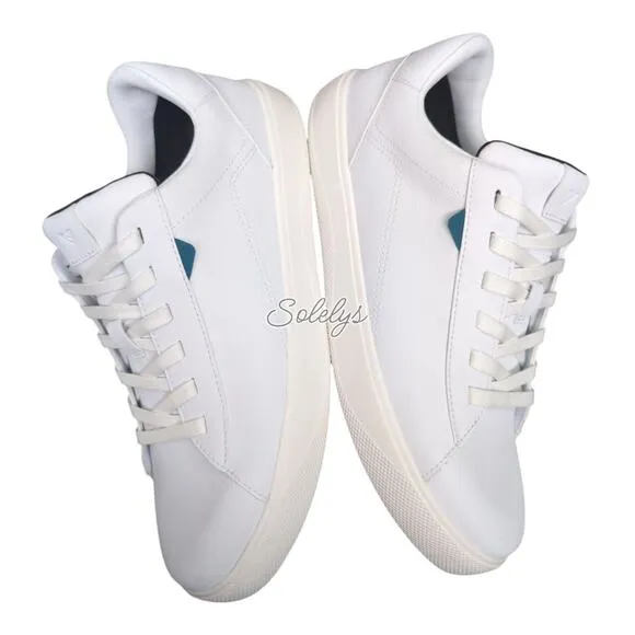 Vessi Soho 2 Ivory White Low Top Waterproof Vegan Leather Sneaker Mens 9