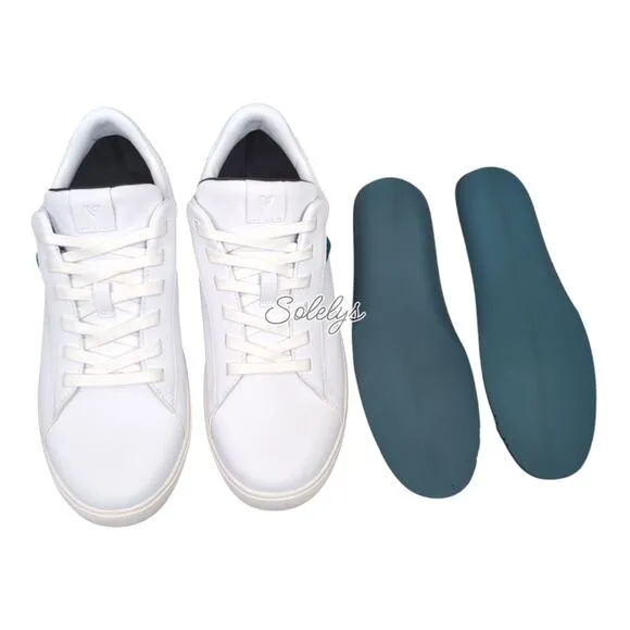Vessi Soho 2 Ivory White Low Top Waterproof Vegan Leather Sneaker Mens 9