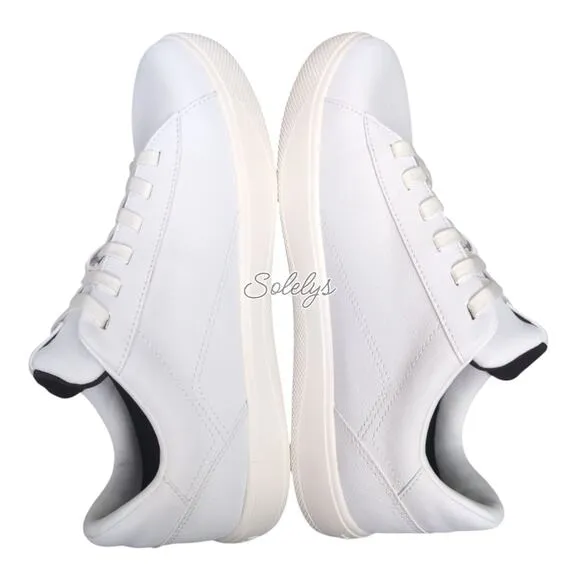 Vessi Soho 2 Ivory White Low Top Waterproof Vegan Leather Sneaker Mens 9