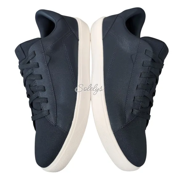 Vessi Soho 2 Sea Navy Blue White Low Top Waterproof Vegan Leather Sneaker Men 11
