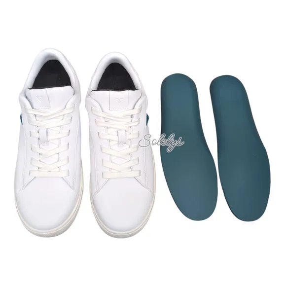 Vessi Soho 2 Womens 8 Ivory White Waterproof Vegan Leather Casual Sneaker