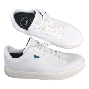 Vessi Soho 2 Womens 8 Ivory White Waterproof Vegan Leather Casual Sneaker
