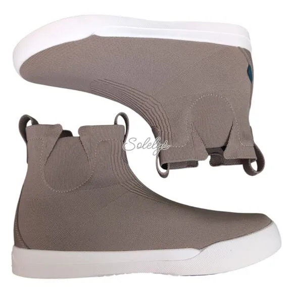 Vessi Weekend Chelsea Shiitake Brown Waterproof DymaTex Knit Sneaker Boot Men 10