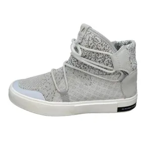 Via Nano Waterproof Knit High Top Men's Sneakers Shoes Gray Size 9 EU 40