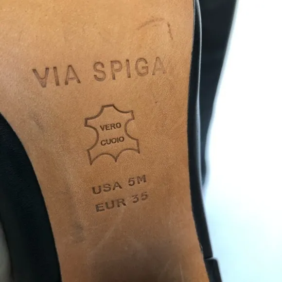 VIA SPIGA Shaw knee high boots size 5M