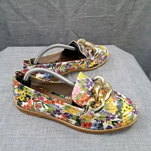 Vicenza Women Shoes Flats Slip On Floral Size 6