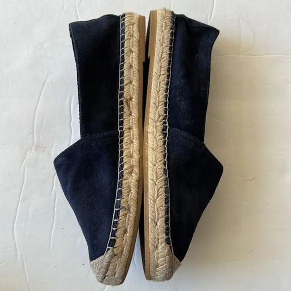 Vidorreta blue suede espadrilles slip on shoes