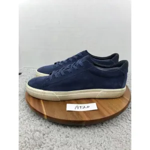 Vince Blue Suede Leather Weatherproof Lace Up Casual Daily Sneakers Mens 10.5 M