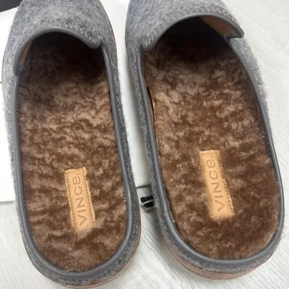 Vince Canella Slip On Flats in Grey- 7.5