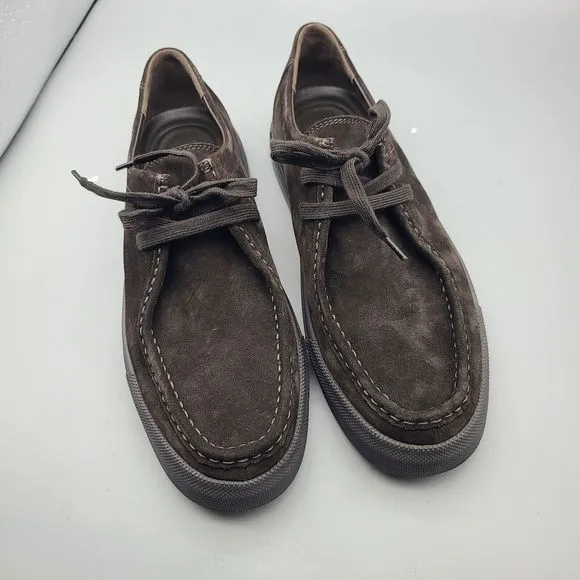 Vince Men's Lorimer Loafers Flint Brown Suede Shoes EUR 42.5 US 9 New