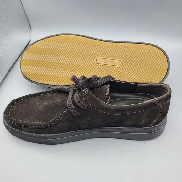 Vince Men's Lorimer Loafers Flint Brown Suede Shoes EUR 42.5 US 9 New