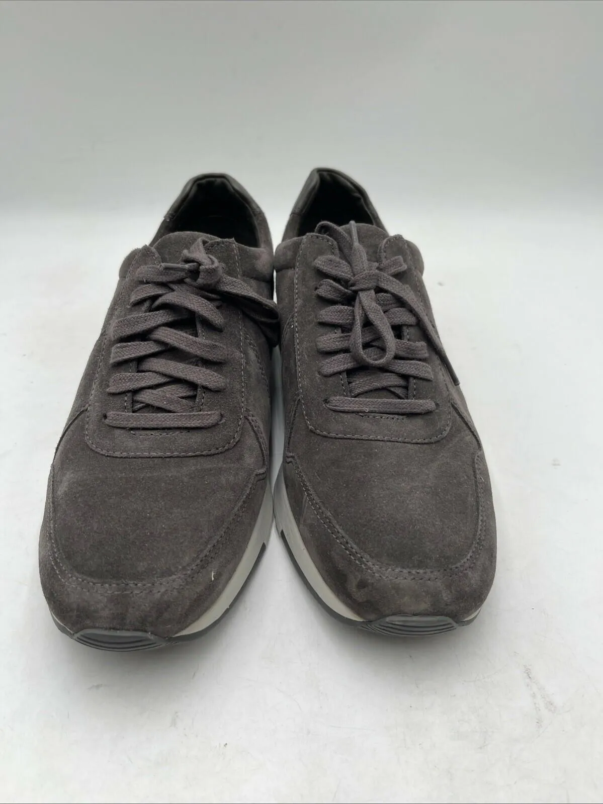 Vince Men’s Weatherproof Sneakers Suede Dark Gray Size 8M/41 - Very Good