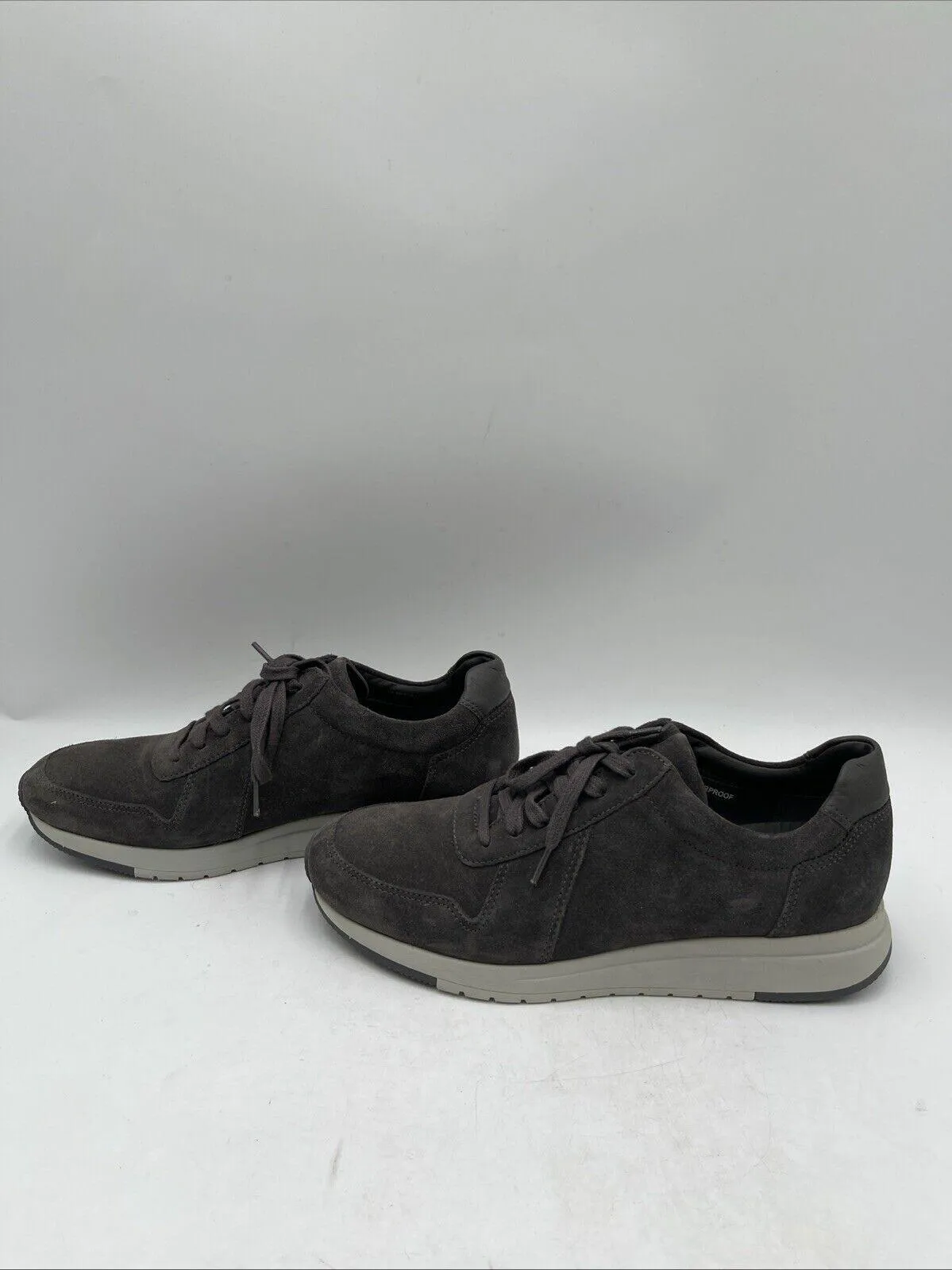 Vince Men’s Weatherproof Sneakers Suede Dark Gray Size 8M/41 - Very Good