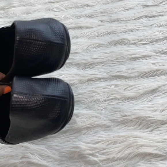 Vince | Textured Leather Slip-On Flats