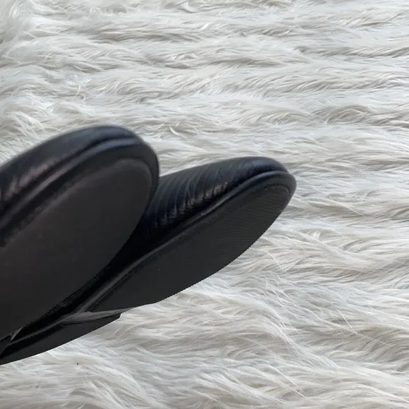 Vince | Textured Leather Slip-On Flats