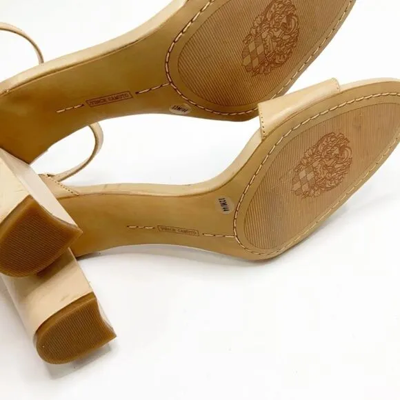 VINCE CAMUTO Corlina Ankle Strap Sandal Nude 12
