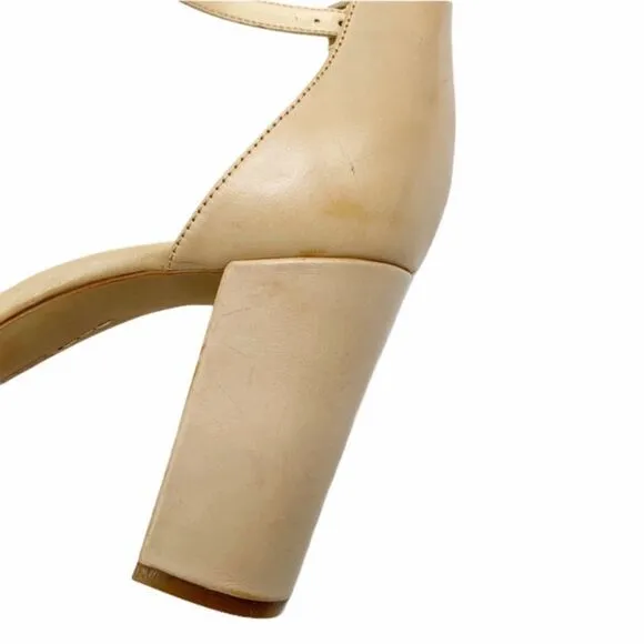 VINCE CAMUTO Corlina Ankle Strap Sandal Nude 12