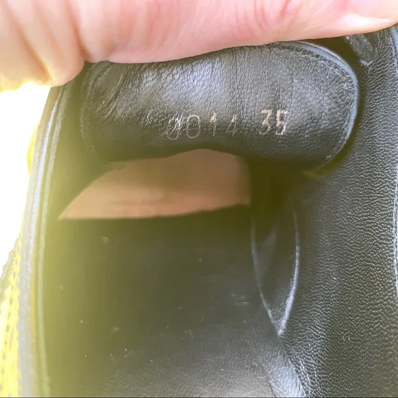 Vintage black Dolce &amp; Gabbana all leather loafers