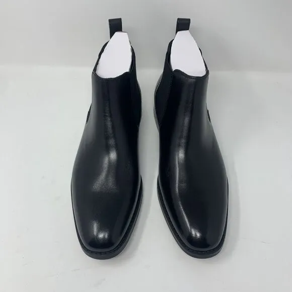 Vintage Foundry‎ Co. Darwin VF1758 Chelsea Boots Men's 11 Black Pull-on S0668